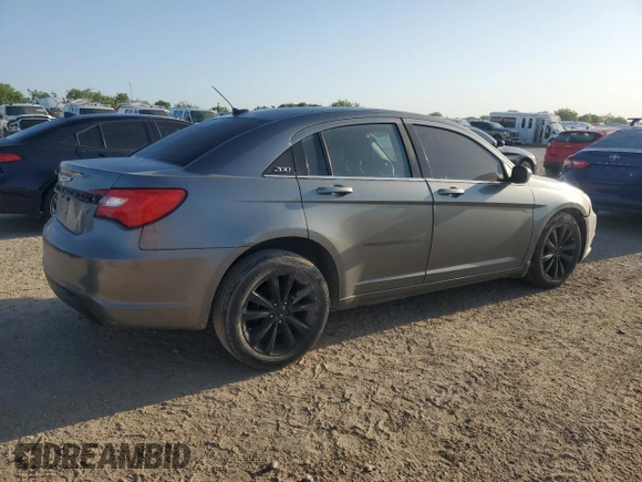 2012 Chrysler 200 S with VIN 1C3CCBHG6CN305872, listed as a Copart auction lot 52546465 with 120,351 mi miles and Salvage Title. Bid and sale history available at carsss.com. Image 3.