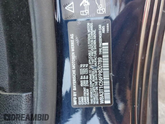 2015 BMW 4 Series 428i xDrive с VIN WBA3T1C56FP820789, выставлен на аукционе Copart как лот 65181495 с пробегом 63 391 миль миль и Списание • Salvage title. История ставок и продаж доступна на DreamBid. Изображение 12.
