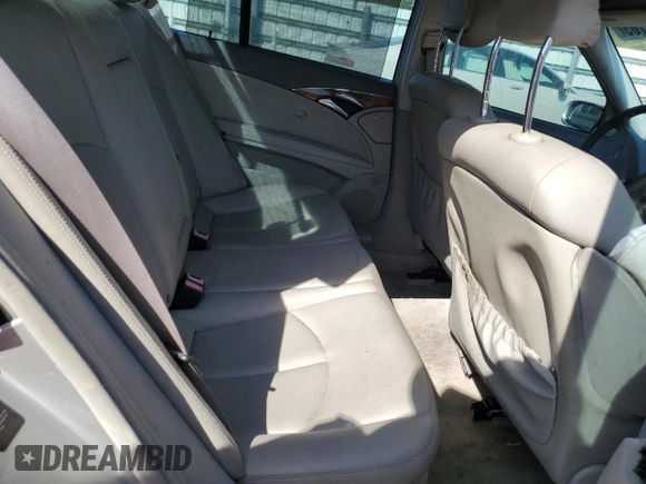 2005 Mercedes-Benz E 320 with VIN WDBUF82J15X175990, listed as a Copart auction lot 43189765 with 204,471 mi miles and Salvage Title. Bid and sale history available at DreamBid. Image 10.