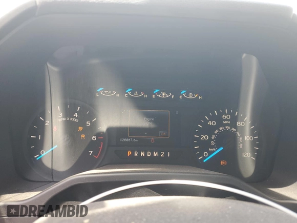 2016 Ford F-150 XL with VIN 1FTEW1CF5GFC65076, listed as a Copart auction lot 56562275 with 26,857 mi miles and Salvage title. Bid and sale history available at DreamBid. Image 9.