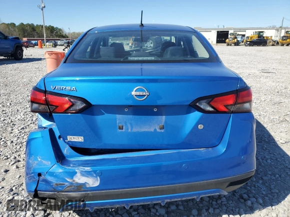 2024 Nissan Versa S with VIN 3N1CN8DV6RL866873, listed as a Copart auction lot 49498055 with 5,344 mi miles and Salvage Title. Bid and sale history available at DreamBid. Image 6.
