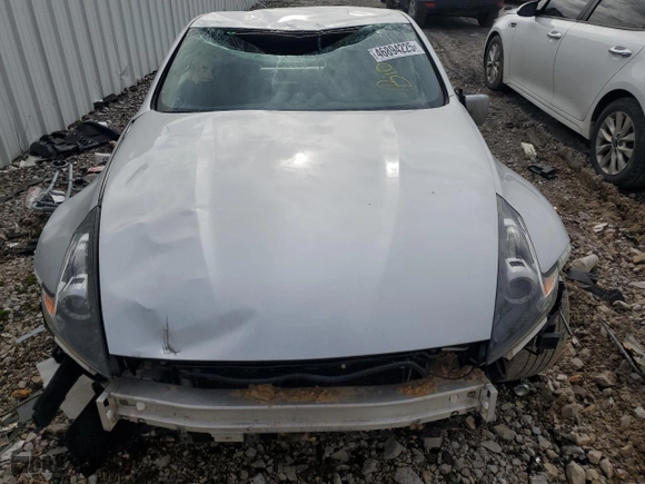 2020 Nissan 370Z Coupe Sport Touring with VIN JN1AZ4EH8LM823419, listed as a Copart auction lot 46894225 with 0 miles and Salvage Title. Bid and sale history available at carsss.com. Image 5.
