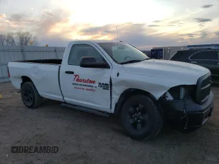 2023 Ram 1500 Tradesman with VIN 3C6JR7DG4PG551460, listed as a Copart auction lot 83994184 with 11,803 mi miles and Salvage title. Bid and sale history available at DreamBid. Image 4.