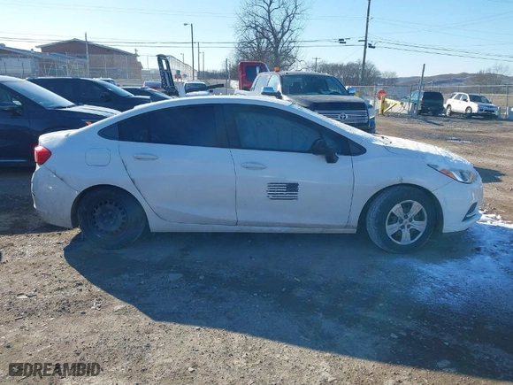 2017 Chevrolet Cruze LS with VIN 1G1BC5SM6H7221790, listed as a IAAI auction lot 41625345 with NaN miles. Bid and sale history available at carsss.com. Image 13.
