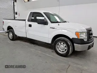 2014 Ford F-150 XL с VIN 1FTMF1CMXEKF21047, выставлен на аукционе Copart как лот 54858515 с пробегом 180 045 миль миль и Чистый • Clean title. История ставок и продаж доступна на DreamBid. Изображение 4.