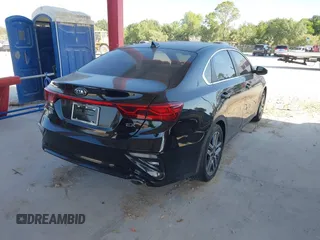2021 Kia Forte EX with VIN 3KPF54AD0ME284084, listed as a IAAI auction lot 42145578 with 36,843 mi miles and . Bid and sale history available at DreamBid. Image 4.