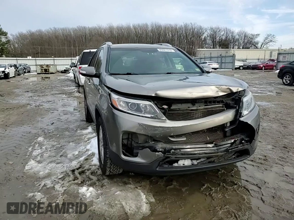 2014 Kia Sorento LX with VIN 5XYKTDA74EG461884, listed as a Copart auction lot 46021015 with 97,411 mi miles and Salvage Title. Bid and sale history available at carsss.com. Image 11.