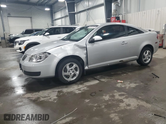 2007 Pontiac G5 with VIN 1G2AL18F777276840, listed as a Copart auction lot 50393185 with 113,404 mi miles and Salvage Title. Bid and sale history available at carsss.com. Image 1.