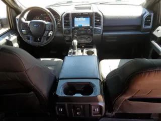 2016 Ford F-150 XLT with VIN 1FTEW1EG0GKD43177, listed as a Copart auction lot 50068195 with 128,565 mi miles and Salvage Title. Bid and sale history available at carsss.com. Image 8.