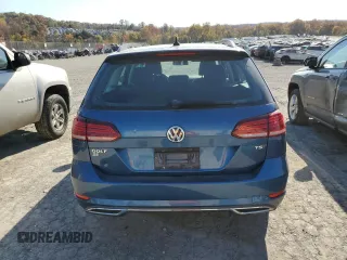 2018 Volkswagen Golf SportWagen S with VIN 3VWD17AU6JM767582, listed as a Copart auction lot 77665594 with 51,635 mi miles and Salvage Title. Bid and sale history available at carsss.com. Image 6.