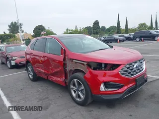 2020 Ford Edge SEL with VIN 2FMPK3J96LBA27824, listed as a IAAI auction lot 42595082 with 42,493 mi miles and . Bid and sale history available at DreamBid. Image 1.