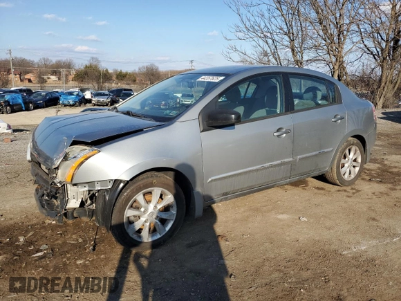2010 Nissan Sentra SL with VIN 3N1AB6AP0AL680616, listed as a Copart auction lot 44357625 with 104,708 mi miles and Salvage title. Bid and sale history available at DreamBid. Image 1.