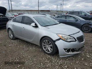 2015 Buick Regal Premium I with VIN 2G4GN5EX8F9211329, listed as a Copart auction lot 49817745 with 196,877 mi miles and Salvage Title. Bid and sale history available at carsss.com. Image 4.
