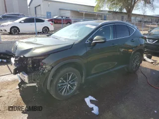2022 Lexus NX with VIN 2T2GGCEZ5NC007649, listed as a Copart auction lot 66188924 with 6,178 mi miles and Salvage Title. Bid and sale history available at carsss.com. Image 1.