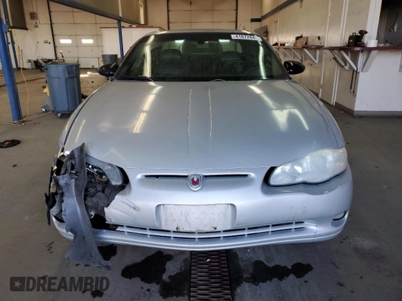 2004 Chevrolet Monte Carlo SS with VIN 2G1WX15K949198779, listed as a Copart auction lot 41872845 with 208,424 mi miles and Salvage Title. Bid and sale history available at carsss.com. Image 5.