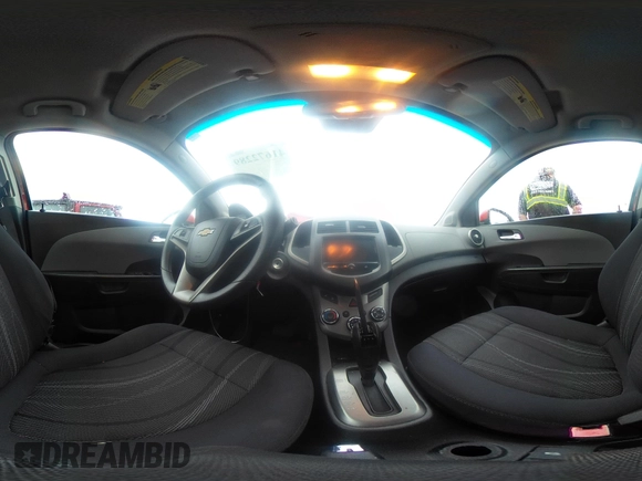 2013 Chevrolet Sonic LT with VIN 1G1JC6SHXD4139822, listed as a IAAI auction lot 41672289 with 87,899 mi miles. Bid and sale history available at carsss.com. Image 18.