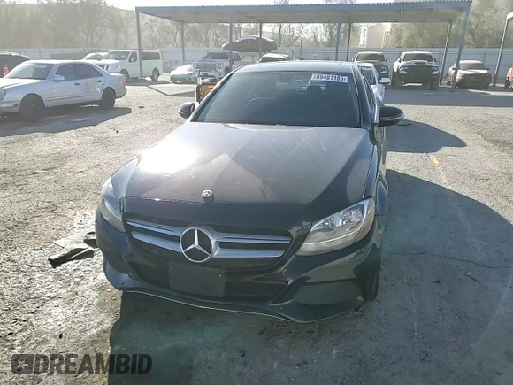2018 Mercedes-Benz C with VIN 55SWF4JBXJU251710, listed as a Copart auction lot 89401185 with 111,202 mi miles and Salvage Title. Bid and sale history available at carsss.com. Image 11.