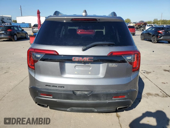 2021 GMC Acadia SLT with VIN 1GKKNMLS1MZ145794, listed as a Copart auction lot 80501034 with 143,478 mi miles and Clean Title. Bid and sale history available at carsss.com. Image 6.