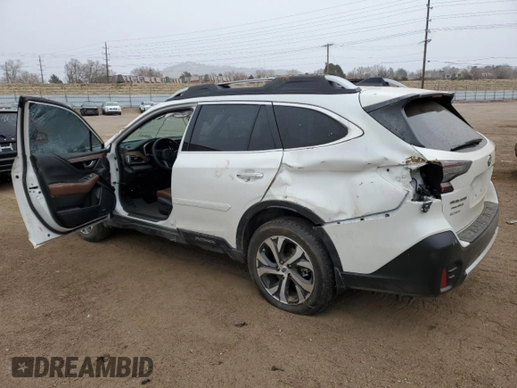 2022 Subaru Outback Touring XT with VIN 4S4BTGPD7N3110563, listed as a Copart auction lot 49061095 with 44,340 mi miles and Salvage title. Bid and sale history available at DreamBid. Image 2.