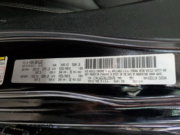 2016 Jeep Wrangler Unlimited Sahara с VIN 1C4HJWEG3GL235476, выставлен на аукционе Copart как лот 63342605 с пробегом 133 785 миль миль и Списание • Salvage title. История ставок и продаж доступна на DreamBid. Изображение 12.