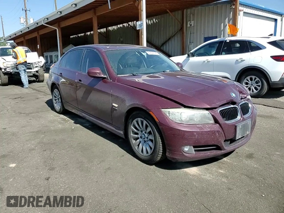 2009 BMW 3 Series 328i xDrive with VIN WBAPK73589A451495, listed as a Copart auction lot 61677195 with 113,144 mi miles and Salvage title. Bid and sale history available at DreamBid. Image 11.