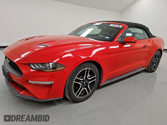 2018 Ford Mustang EcoBoost Premium with VIN 1FATP8UH4J5138674, listed as a Copart auction lot 60209075 with 107,625 mi miles and Clean title. Bid and sale history available at DreamBid. Image 1.