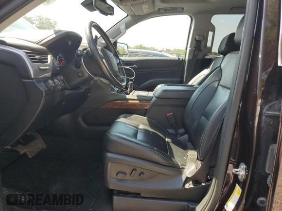 2020 Chevrolet Tahoe Premier with VIN 1GNSKCKC4LR217375, listed as a Copart auction lot 53396524 with 93,035 mi miles and Salvage title. Bid and sale history available at DreamBid. Image 7.