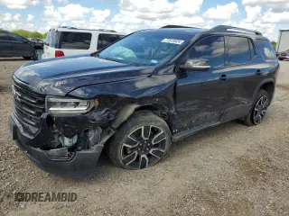 2021 GMC Acadia SLE with VIN 1GKKNKLA2MZ139157, listed as a Copart auction lot 77815924 with 73,008 mi miles and Salvage Title. Bid and sale history available at DreamBid. Image 1.