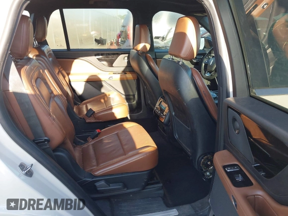 2021 Lincoln Aviator Reserve with VIN 5LM5J7XC5MGL02577, listed as a IAAI auction lot 41944356 with 68,941 mi miles and . Bid and sale history available at DreamBid. Image 8.