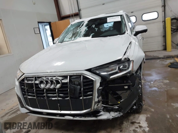 2023 Audi Q7 Premium Plus with VIN WA1LXBF79PD006076, listed as a IAAI auction lot 41410273 with 18,409 mi miles. Bid and sale history available at carsss.com. Image 12.