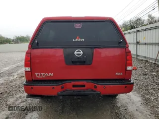 2008 Nissan Titan XE z VIN 1N6AA07F18N341057, wystawiony jako Copart lot #53976465 z przebiegiem 206 495 mil mil oraz Czysty tytuł • Clean title. Historia ofert i sprzedaży dostępna na DreamBid. Obrazek 6.