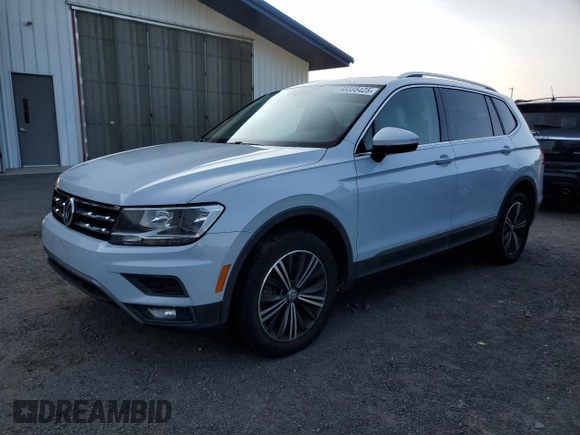 2018 Volkswagen Tiguan SEL z VIN 3VV2B7AXXJM009697, wystawiony jako Copart lot #66335425 z przebiegiem 129 117 mil mil oraz Czysty tytuł • Clean title. Historia ofert i sprzedaży dostępna na DreamBid. Obrazek 1.