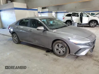 2024 Hyundai Elantra SE with VIN KMHLL4DG4RU686922, listed as a Copart auction lot 43054995 with 27,833 mi miles and Salvage Title. Bid and sale history available at DreamBid. Image 4.
