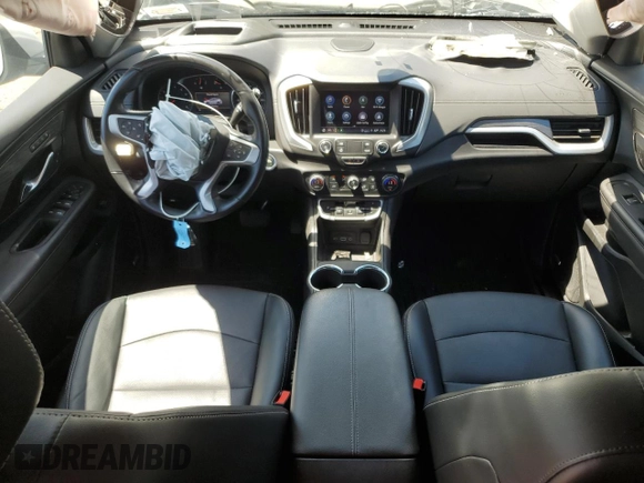 2022 GMC Terrain SLT with VIN 3GKALVEV0NL227314, listed as a Copart auction lot 62262175 with 24,837 mi miles and Salvage title. Bid and sale history available at DreamBid. Image 8.