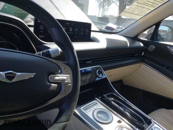 2021 Genesis GV80 with VIN KMUHB4SB8MU060882, listed as a IAAI auction lot 42011746 with Not Provided miles and . Bid and sale history available at DreamBid. Image 15.