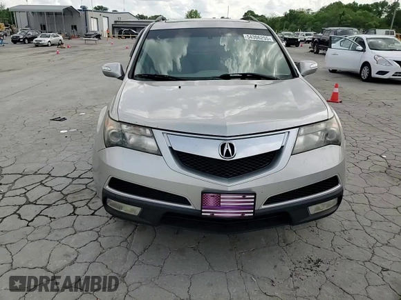 2011 Acura MDX with VIN 2HNYD2H20BH515274, listed as a Copart auction lot 54306255 with 182,086 mi miles and Salvage title. Bid and sale history available at DreamBid. Image 14.