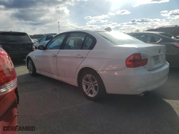 2008 BMW 3 Series 328xi with VIN WBAVC93578K037911, listed as a Copart auction lot 45543095 with 165,254 mi miles and Clean Title. Bid and sale history available at carsss.com. Image 2.