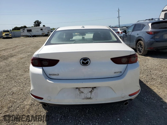 2020 Mazda 3 Preferred Package with VIN 3MZBPADL0LM118837, listed as a Copart auction lot 55680495 with Not Provided miles and Salvage Title. Bid and sale history available at carsss.com. Image 6.