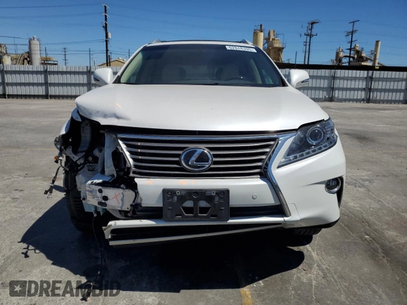 2014 Lexus RX 350 with VIN 2T2ZK1BA9EC140666, listed as a Copart auction lot 62848395 with 103,135 mi miles and Salvage title. Bid and sale history available at DreamBid. Image 5.