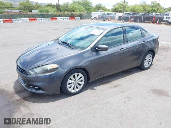 2014 Dodge Dart SXT with VIN 1C3CDFBB5ED755023, listed as a IAAI auction lot 42224510 with 69,931 mi miles and . Bid and sale history available at carsss.com. Image 2.