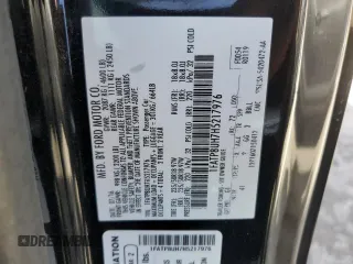 2017 Ford Mustang EcoBoost Premium with VIN 1FATP8UH7H5217976, listed as a Copart auction lot 49411505 with 145,437 mi miles and Clean title. Bid and sale history available at DreamBid. Image 12.