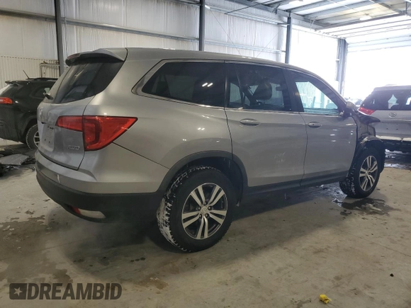 2017 Honda Pilot EX with VIN 5FNYF6H3XHB090449, listed as a Copart auction lot 45723825 with 98,778 mi miles and Salvage Title. Bid and sale history available at DreamBid. Image 3.