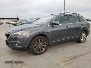 2015 Mazda CX-9 Grand Touring z VIN JM3TB2DA3F0456175, wystawiony jako Copart lot #57703175 z przebiegiem 99 416 mil mil oraz Czysty tytuł • Clean title. Historia ofert i sprzedaży dostępna na DreamBid. Obrazek 1.