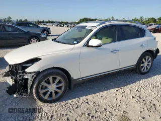 2017 Infiniti QX50 with VIN JN1BJ0RP4HM385169, listed as a Copart auction lot 52489325 with 37,615 mi miles and Salvage Title. Bid and sale history available at carsss.com. Image 1.