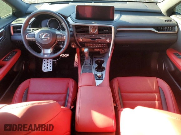 2022 Lexus RX 350 F Sport z VIN 2T2SZMDA3NC368626, wystawiony jako Copart lot #76358904 z przebiegiem Nie podano mil oraz Szkoda całkowita • Salvage title. Historia ofert i sprzedaży dostępna na DreamBid. Obrazek 8.