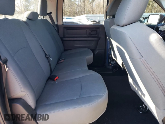 2018 Ram 1500 Tradesman with VIN 1C6RR6KG2JS285565, listed as a Copart auction lot 42364585 with 72,693 mi miles and Salvage title. Bid and sale history available at DreamBid. Image 10.