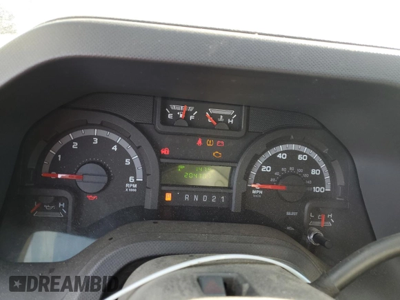 2011 Ford Econoline Cargo Commercial with VIN 1FTNE1EW0BDB08172, listed as a Copart auction lot 42065125 with 204,301 mi miles and Clean Title. Bid and sale history available at DreamBid. Image 9.