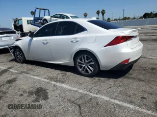 2020 Lexus IS 300 with VIN JTHDA1D26L5106796, listed as a Copart auction lot 61302775 with 63,600 mi miles and Salvage title. Bid and sale history available at DreamBid. Image 2.