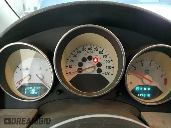 2007 Dodge Caliber R/T z VIN 1B3HB78K97D198867, wystawiony jako Copart lot #56698735 z przebiegiem 119 218 mil mil oraz Szkoda całkowita • Salvage title. Historia ofert i sprzedaży dostępna na DreamBid. Obrazek 9.
