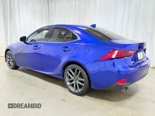 2016 Lexus IS 200t with VIN JTHBA1D26G5002502, listed as a Copart auction lot 55499485 with 103,558 mi miles and Clean Title. Bid and sale history available at DreamBid. Image 3.